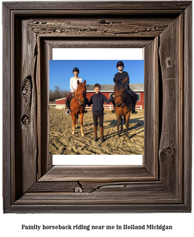 family horseback riding near me in Holland, Michigan